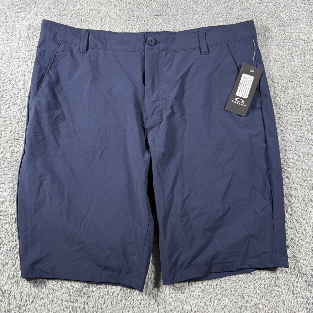 Oakley Take Pro Short 3.0 Mens 36 Fathom Navy Blue Performance Regular Fit